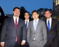 Samuel Ehrlich (3L), Alex Corrado (2L), Ismael Iniguez (3L), Jas Barmasse (2L)  