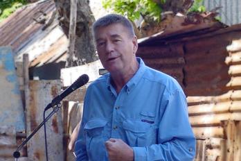 Michael Tigar Speaking in Mauritius